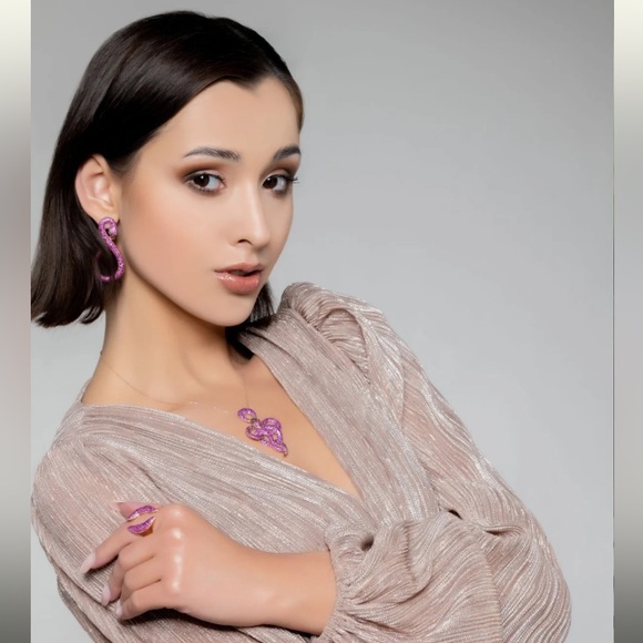 LATELITA KISS ME LIPS RING ROSEGOLD - Picture 8 of 15